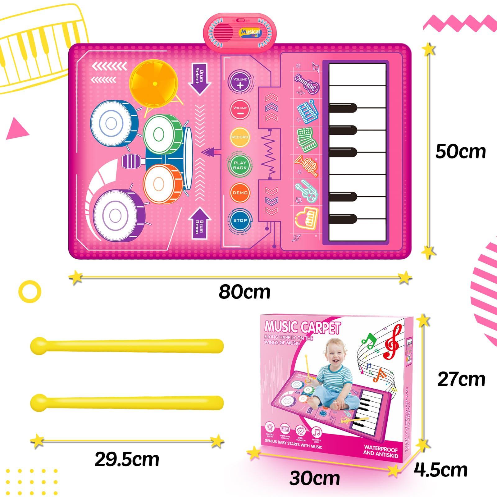 Activity-board  Tapis musical multifonctionnel et tambour 