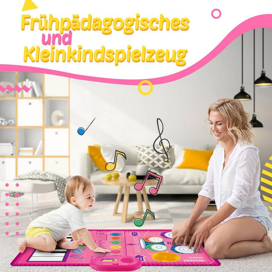 Activity-board  Multifunktionale Musikmatte & Trommel 