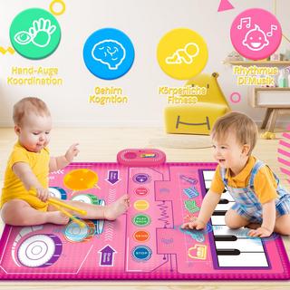 Activity-board  Tapis musical multifonctionnel et tambour 