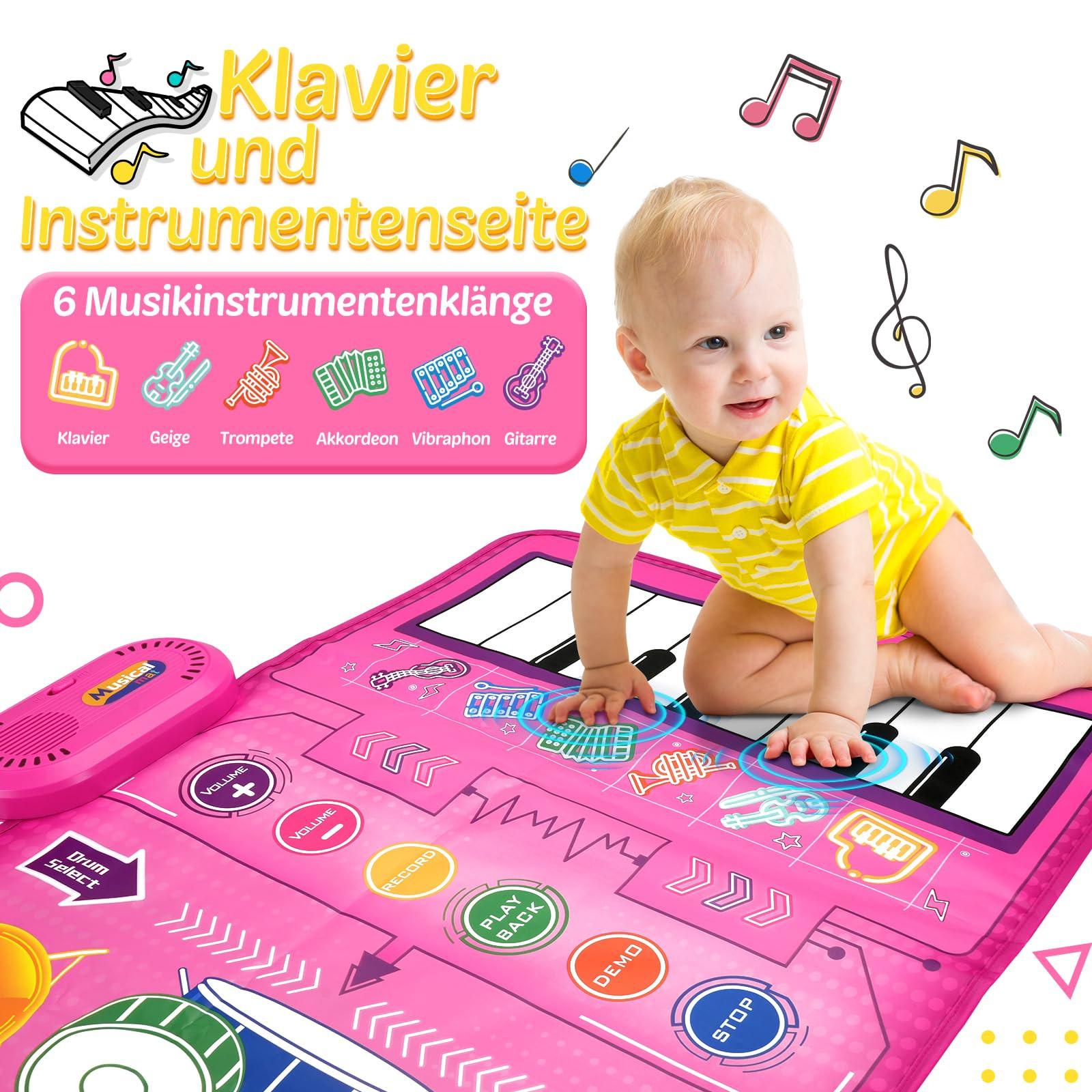 Activity-board  Tapis musical multifonctionnel et tambour 