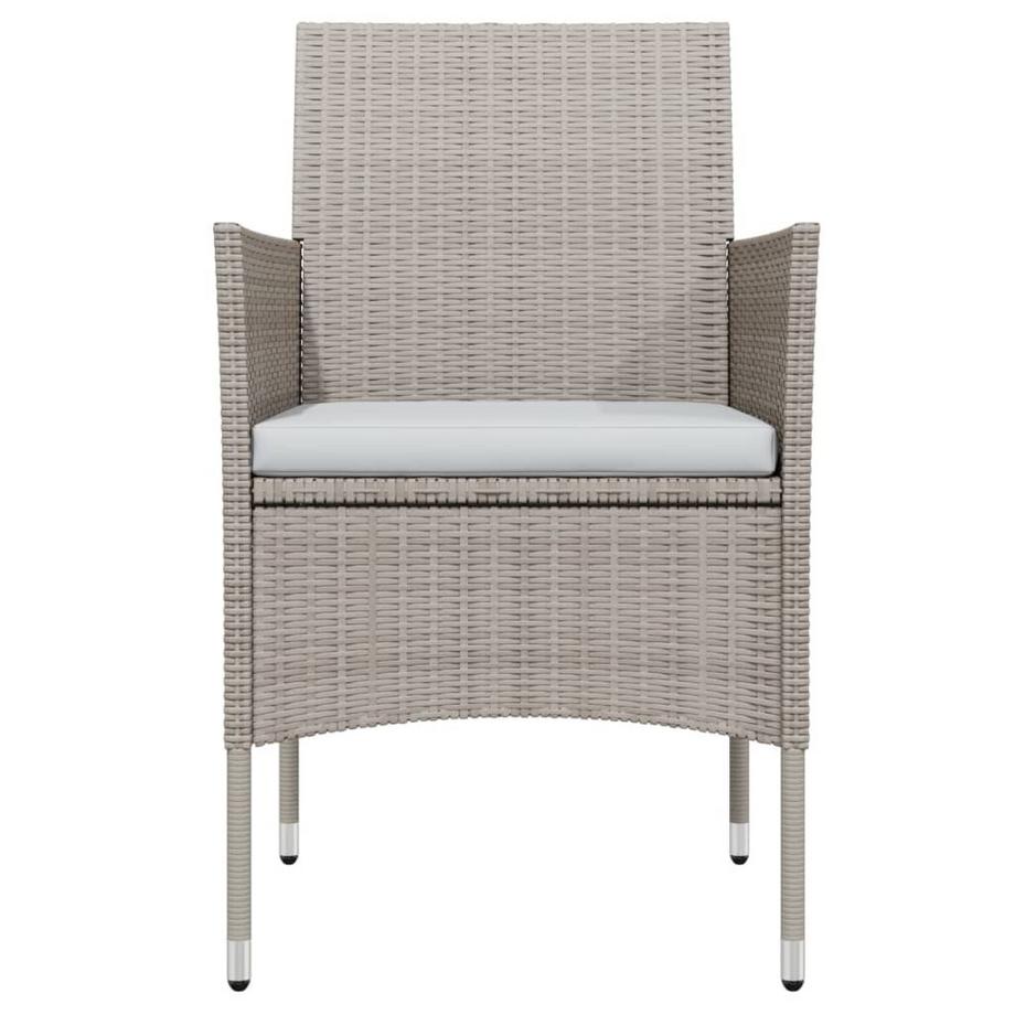 VidaXL set da pranzo da giardino Polirattan  