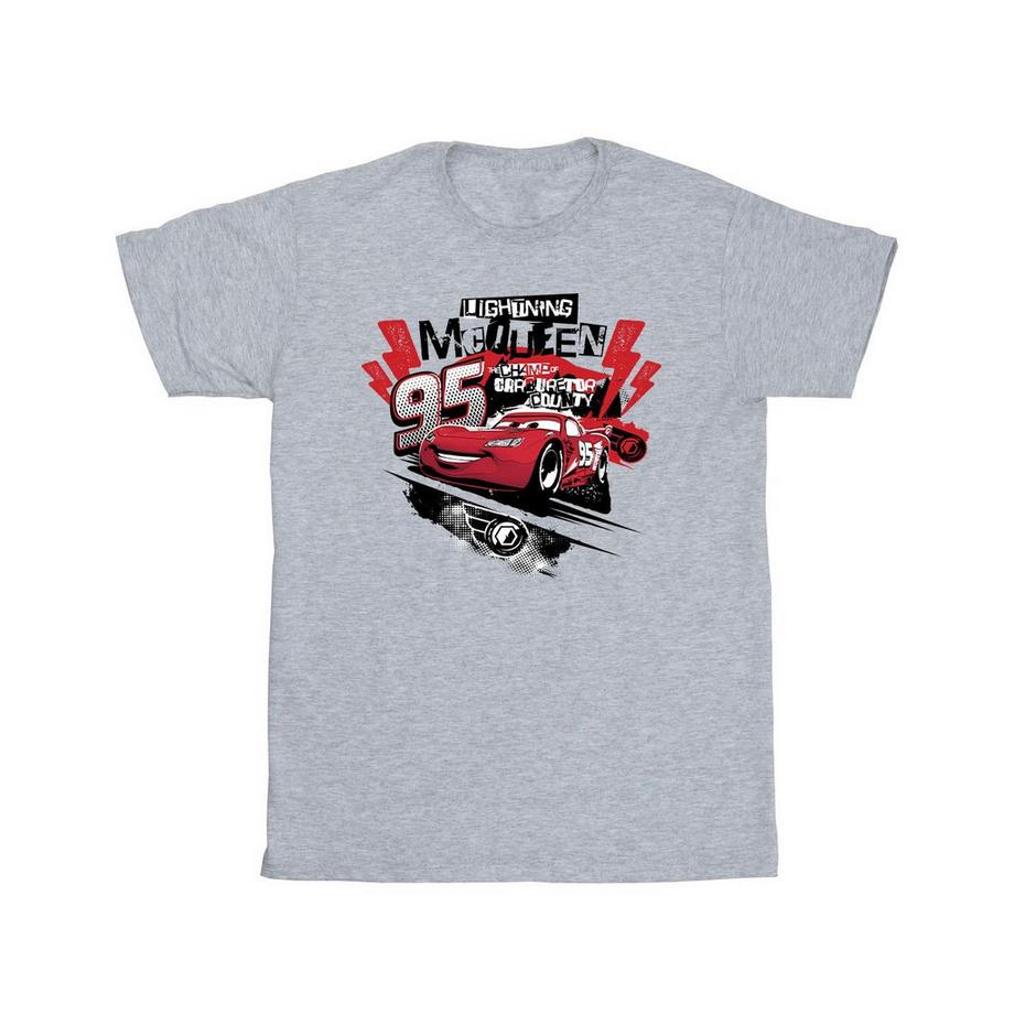 Disney Pixar Cars Lightning McQueen Grafik T-Shirt  