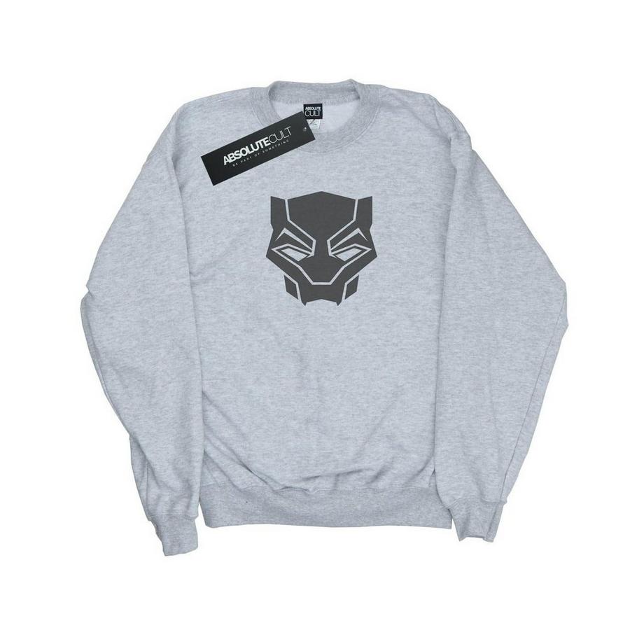 MARVEL Black On Black Bedrucktes Sweatshirt  