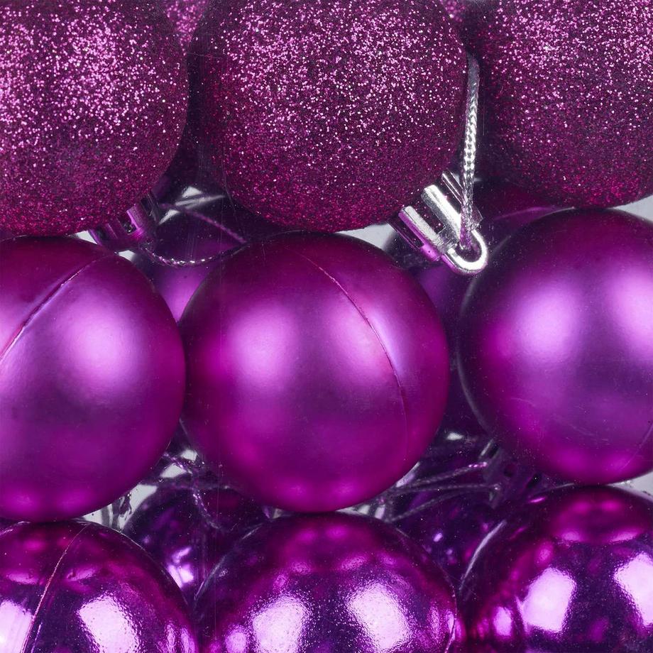 Northix Lot de 50 boules de Noël  