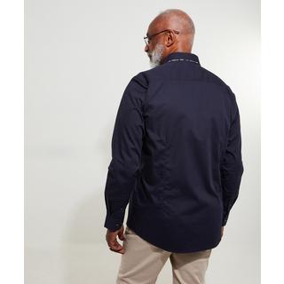 Joe Browns  Navy Hemd mit doppeltem Kragen 