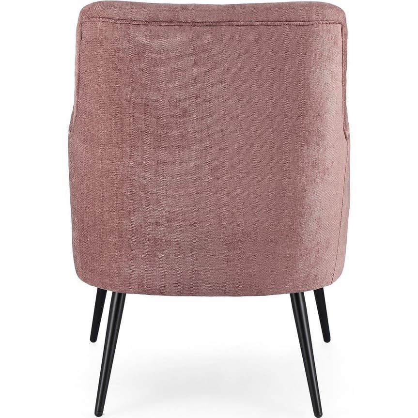 mutoni Fauteuil Ernestine rose foncé  