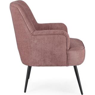 mutoni Fauteuil Ernestine rose foncé  