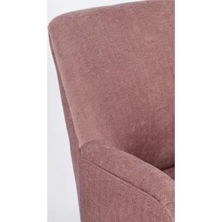 mutoni Fauteuil Ernestine rose foncé  