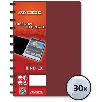 ADOC Sichtbuch A4 5832.300 bordeaux