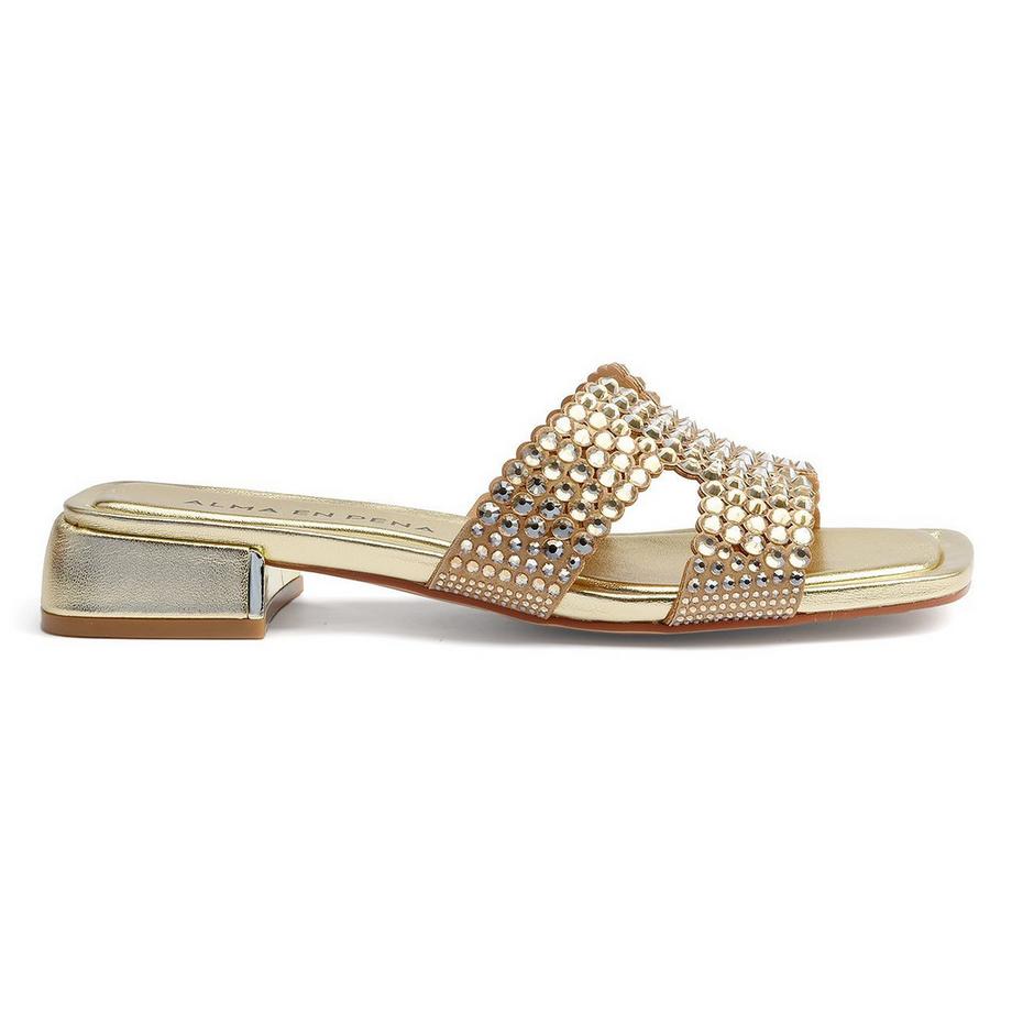 Alma En Pena 1946 Sandali Bassi Strass  