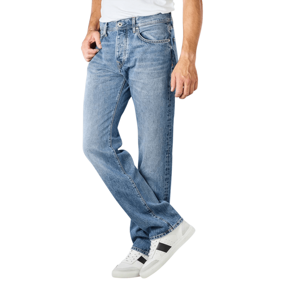 Pepe Jeans London Penn Relaxed Straight Fit Jeans  