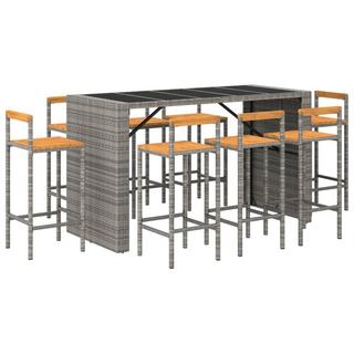 VidaXL Gartenbar set poly-rattan  