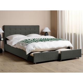 Beliani Letto contenitore en Poliestere Glamour ROCHELLE  