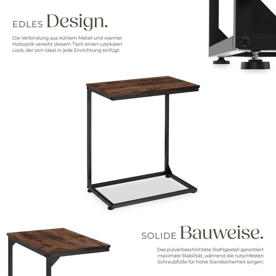 Tectake Tavolino Cardiff  Stile industriale  