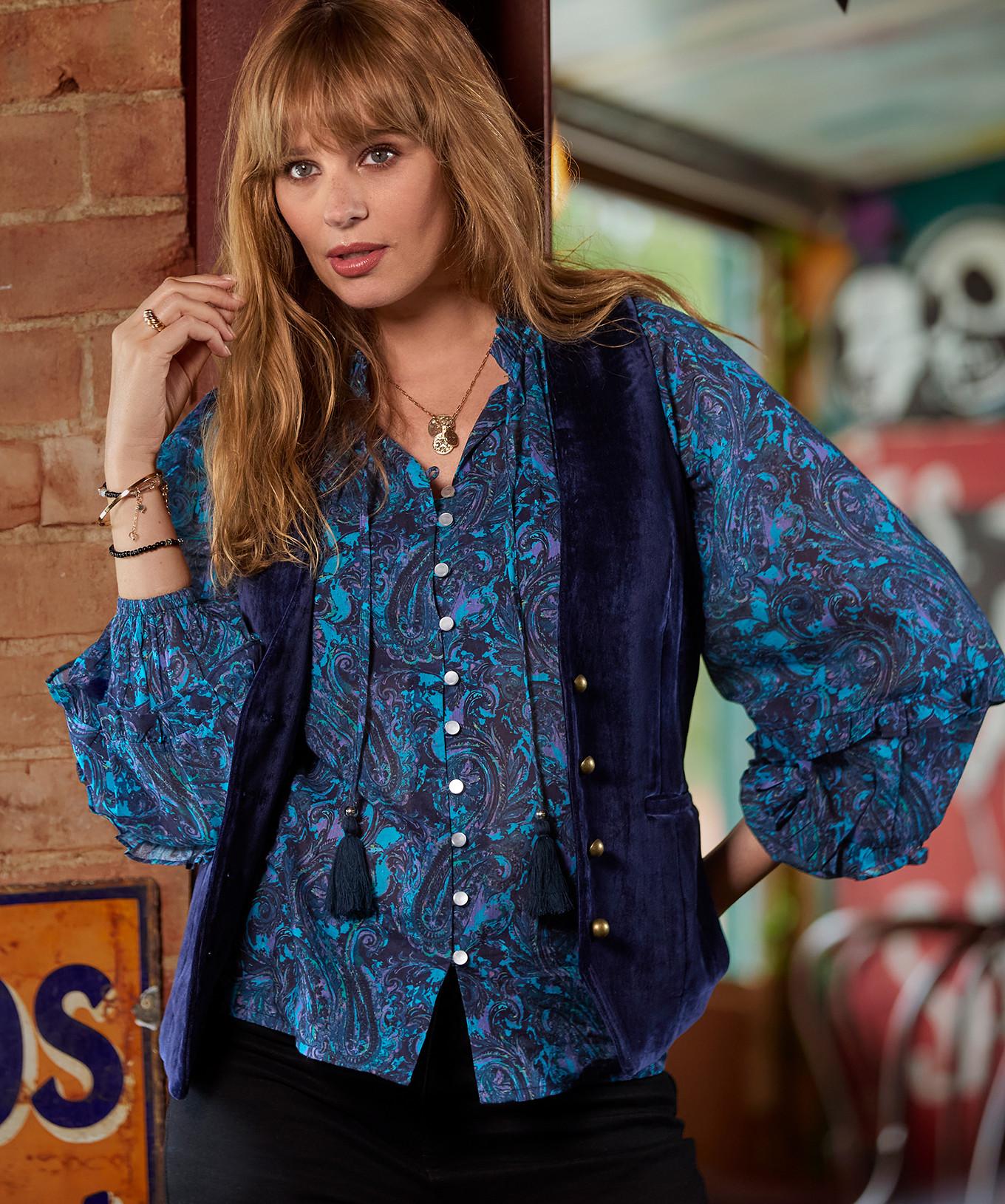 Joe Browns Boho Top Paisleymuster  