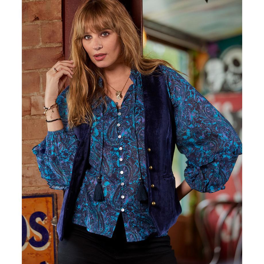 Joe Browns Haut Boho Motif Cachemire  