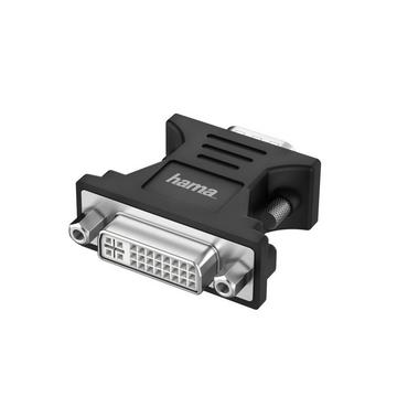 Hama 00200341 Videokabel-Adapter VGA (D-Sub) DVI-I Schwarz