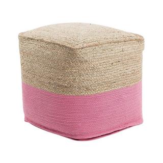 Beliani Pouf en Coton Scandinave KIRAMA  