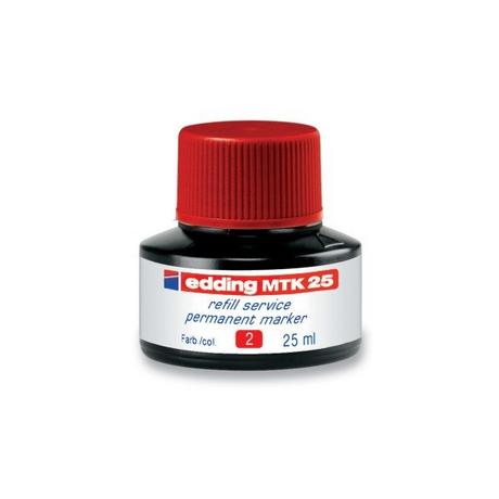Edding EDDING Tinte 25ml MTK-25-2 rot  