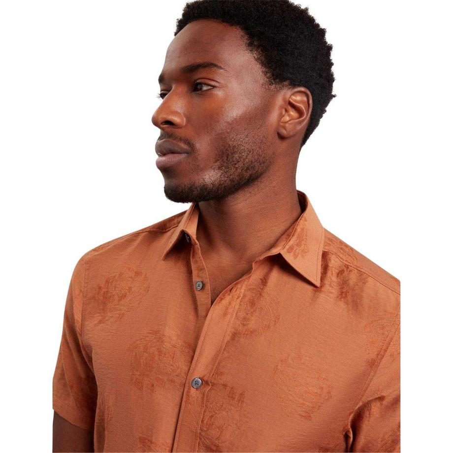 TED BAKER  Camicia Regolare Maniche Corte 
