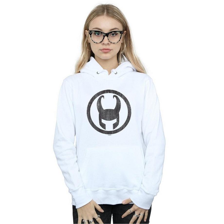 MARVEL Loki Casque Logo Sweat à Capuche  