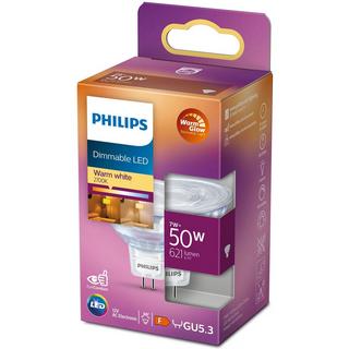 PHILIPS Spot LED GU5.3 50W 12V Gradable WarmGlow 621lm  