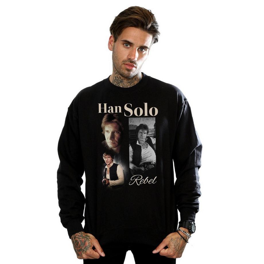 STAR WARS 90s Style Han Solo Rebel Sweatshirt  
