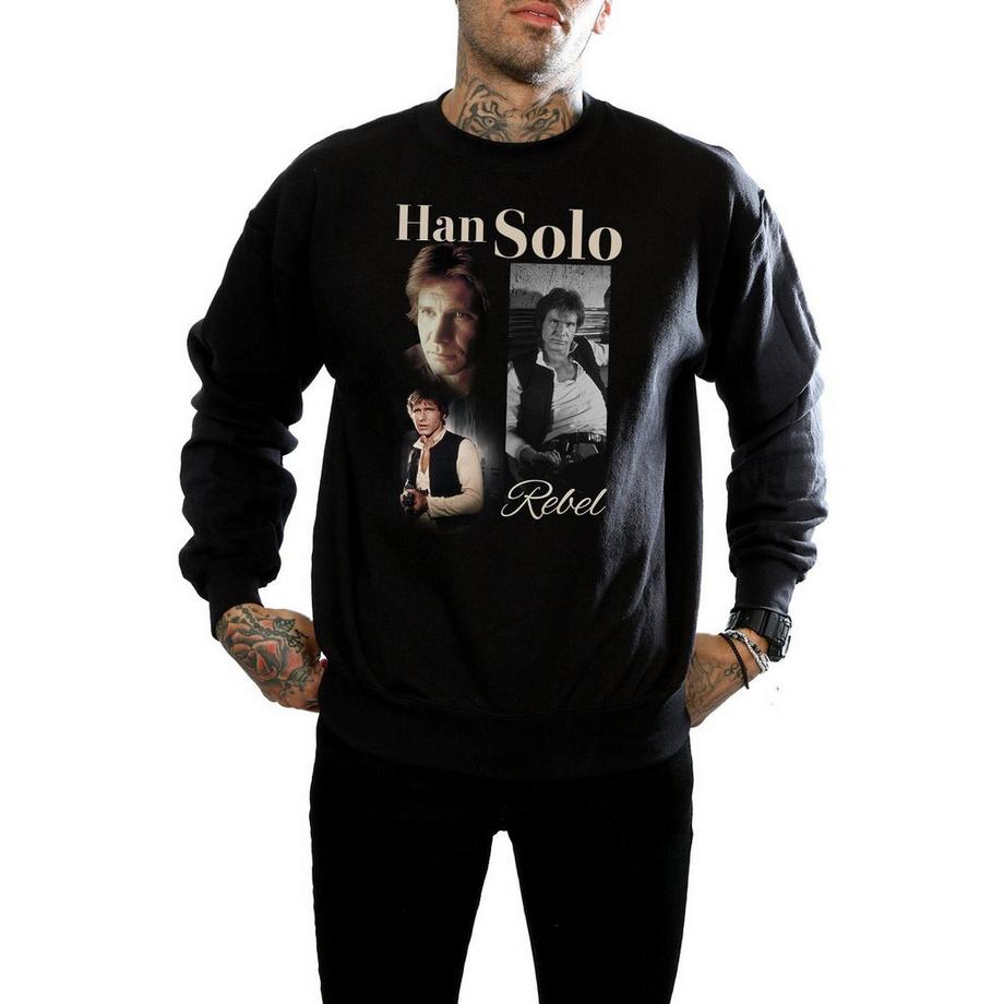 STAR WARS 90s Style Han Solo Rebel Sweatshirt  
