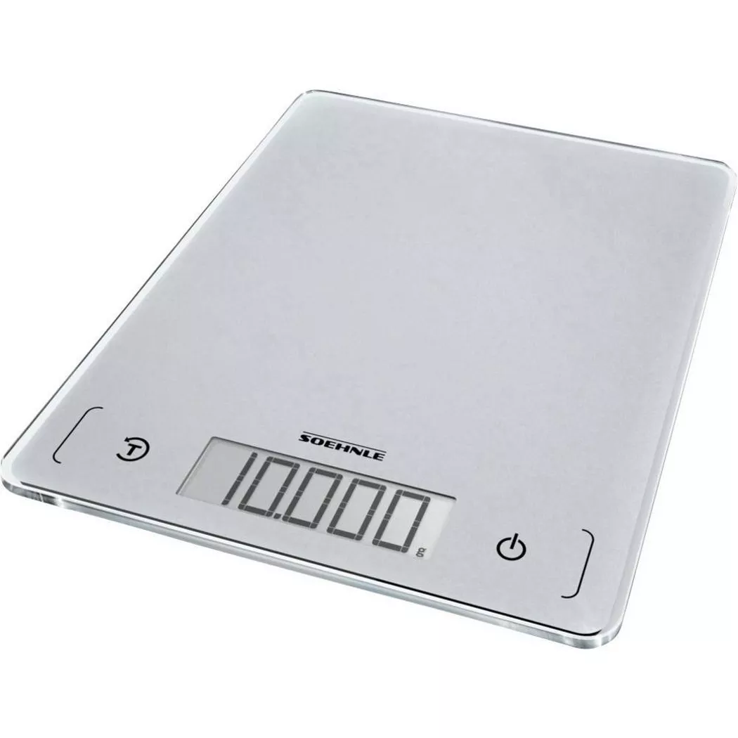 Soehnle Küchenwaage "Page Comfort 300 Slim" LCD-Anzeige
