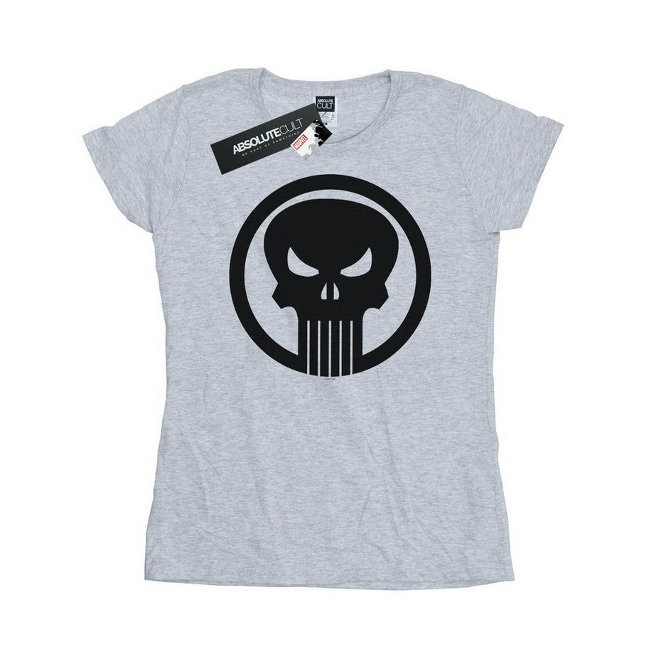 MARVEL The Punisher Skull Circle T-Shirt  