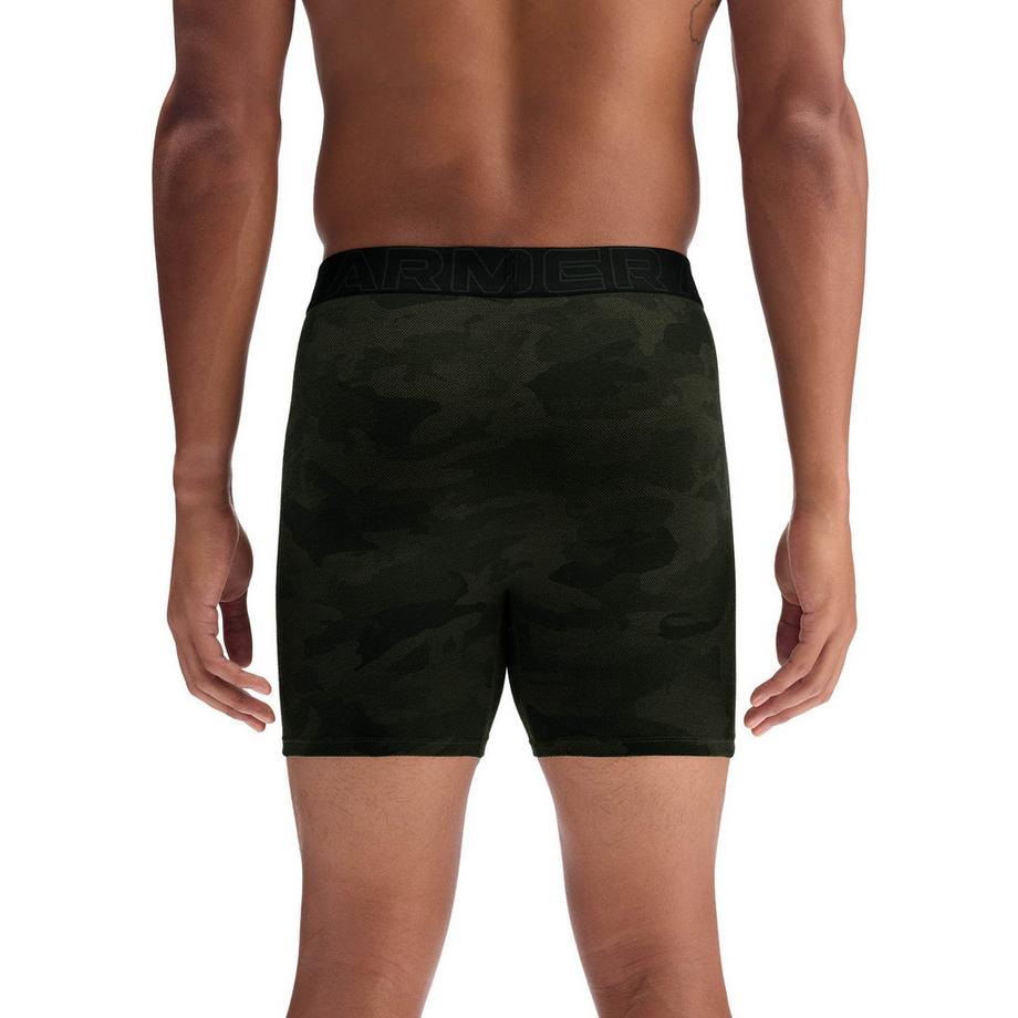 UNDER ARMOUR Boxer Performance Cotton 6 Pouces Lot de 3  