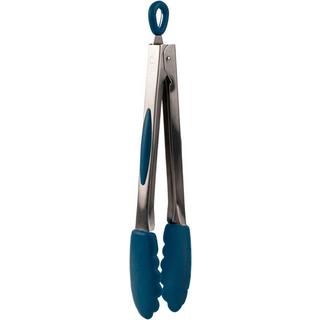 mastrad  Küchenzange Edelstahl & Silikon 30cm Blau 