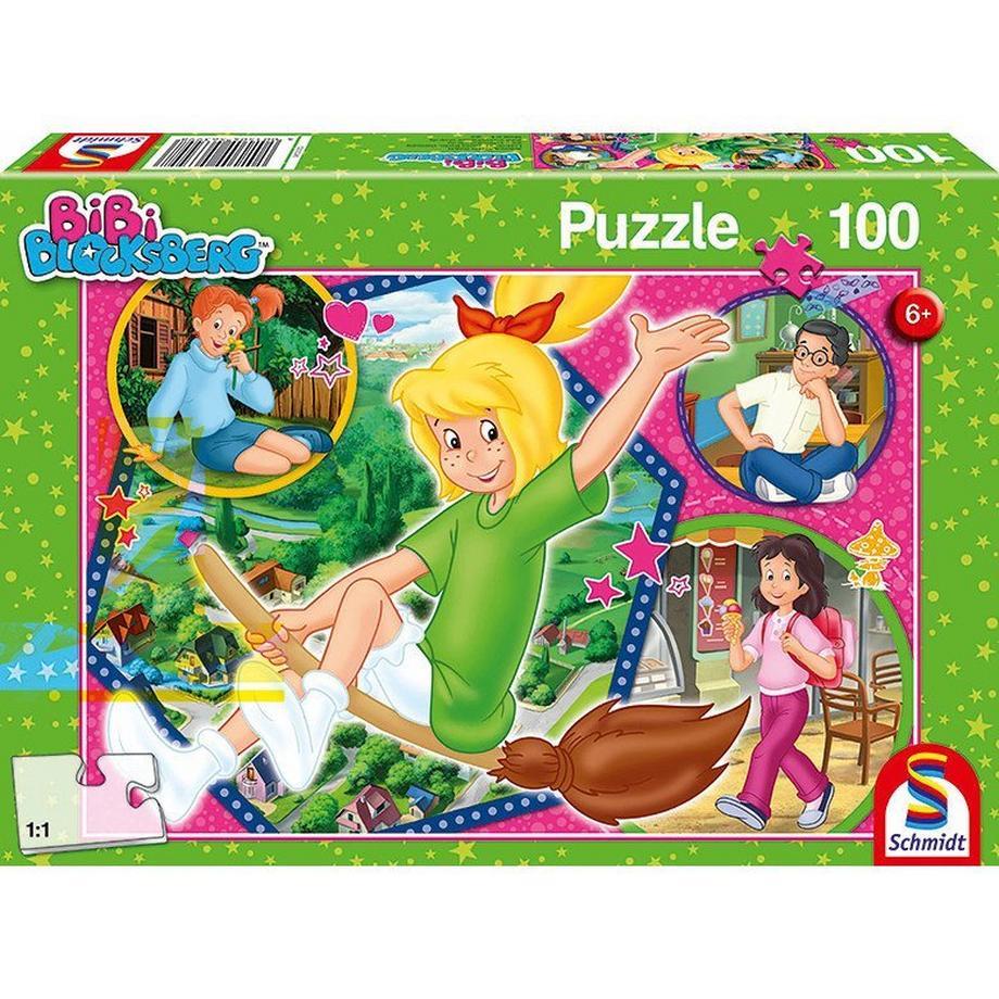 Puzzle Bibi Blocksberg, Hex-Hex (100Teile)