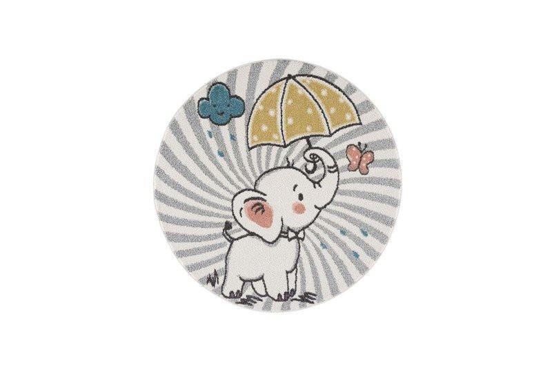 Paco Home Elefante dolce del tappeto per bambini  