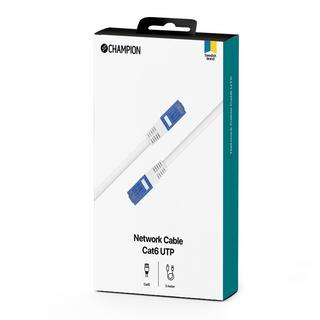 Champion  Câble réseau CAT6 UTP 3,0m 