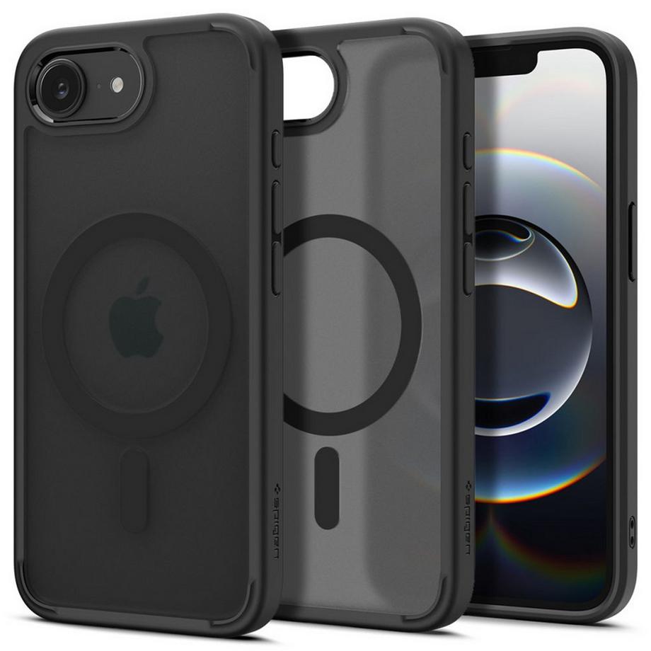 spigen  Coque MagSafe Spigen Noir iPhone 16e 