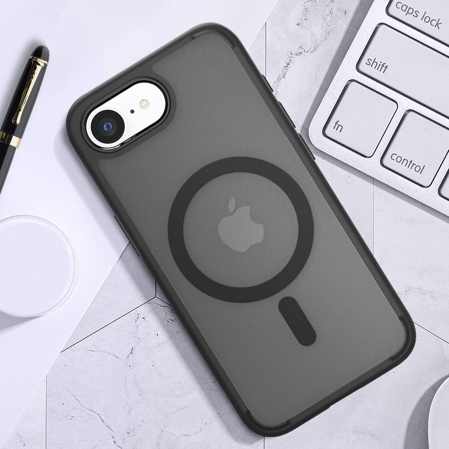 spigen  Coque MagSafe Spigen Noir iPhone 16e 