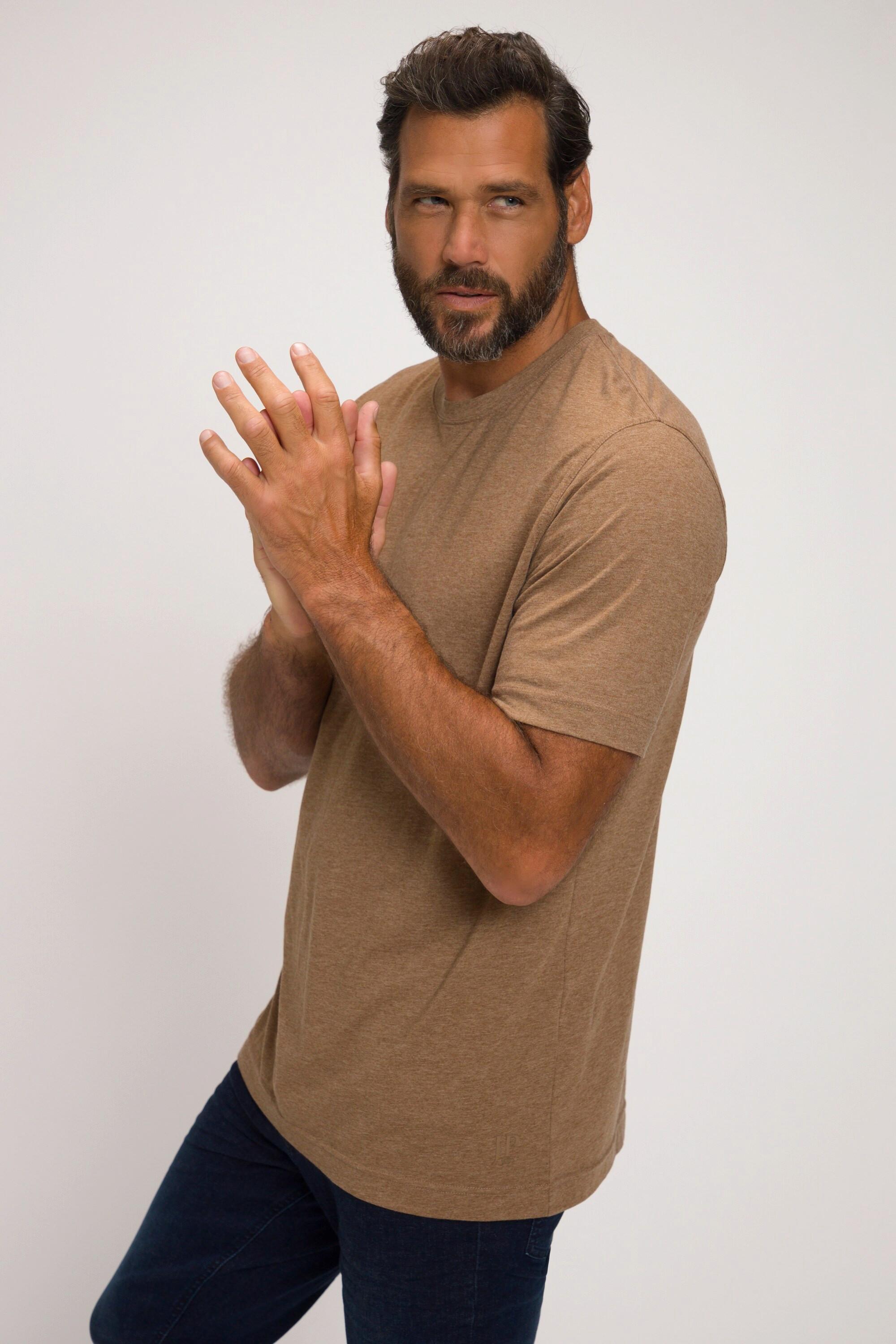 JP1880 Basic Rundhals T-Shirt gekämmte Baumwolle  