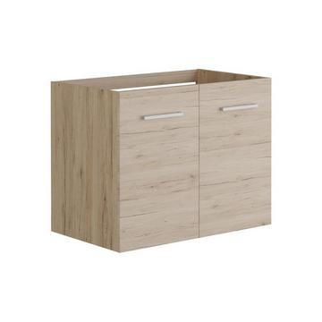 Meuble sous vasque suspendu - Coloris naturel clair - L60 cm - LAURINE II