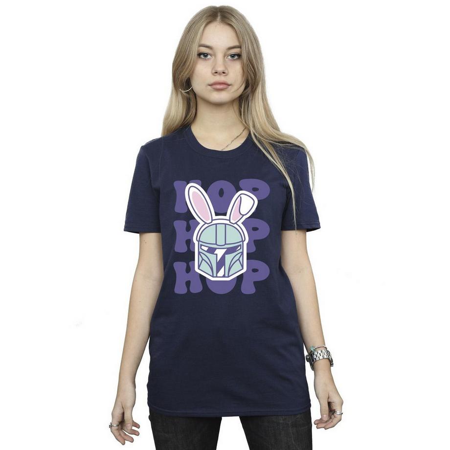 STAR WARS Mandalorian Hop Into Easter T-Shirt  