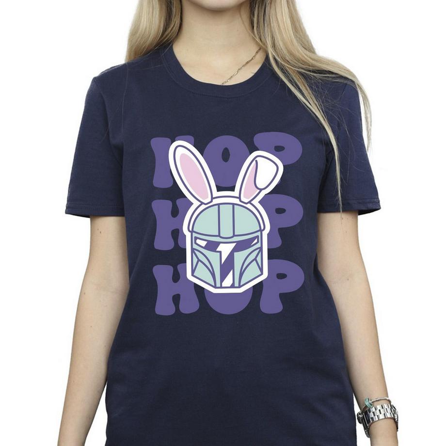 STAR WARS Mandalorian Hop Into Easter T-Shirt  