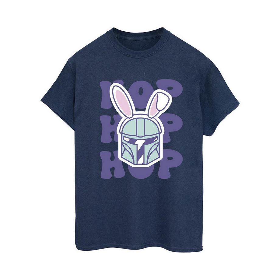 The Mandalorian Hop Into Easter Maglietta Ampia