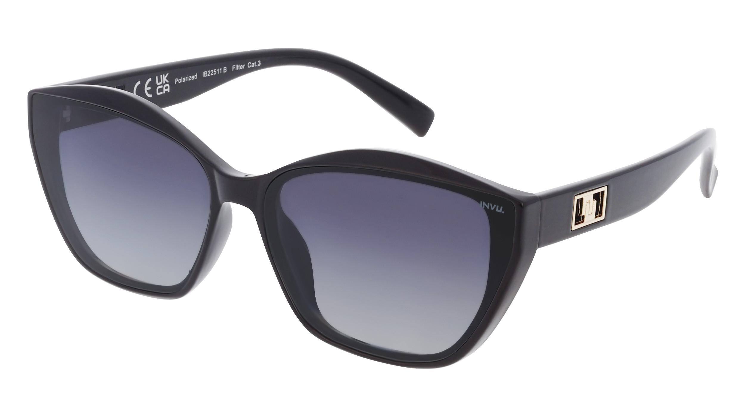 INVU Polarisierte Sonnenbrille Schmetterlingsform mit Etui  