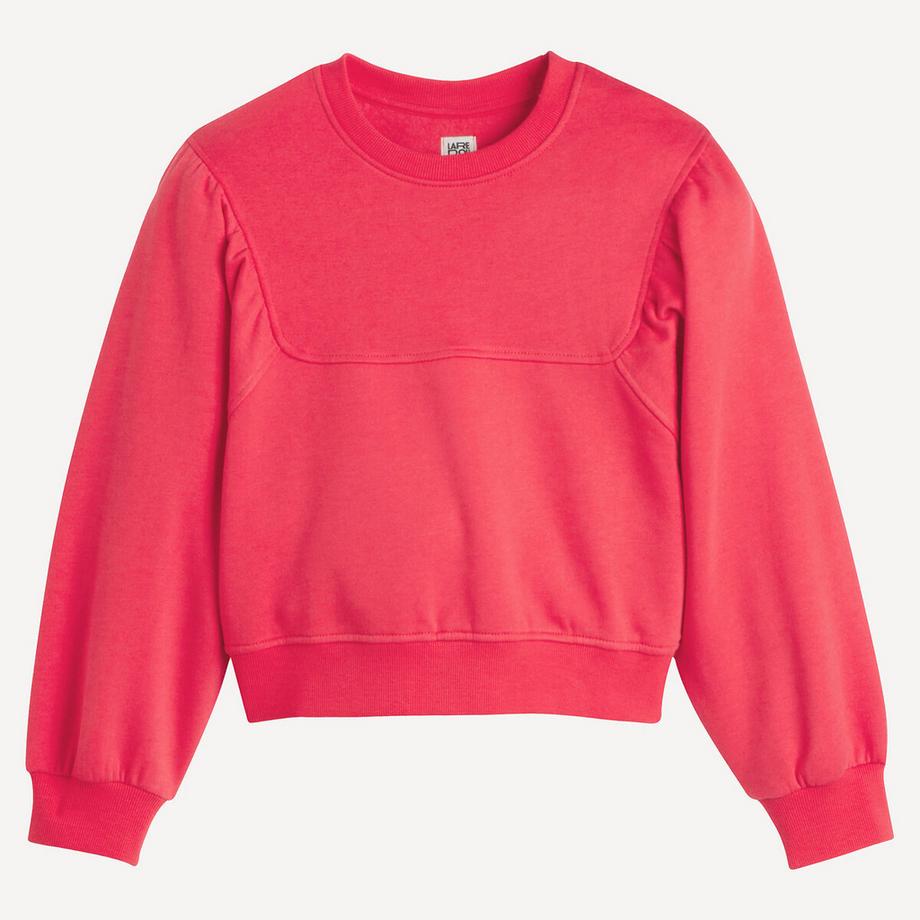 La Redoute Collections  Sweatshirt mit Rundhalsausschnitt 