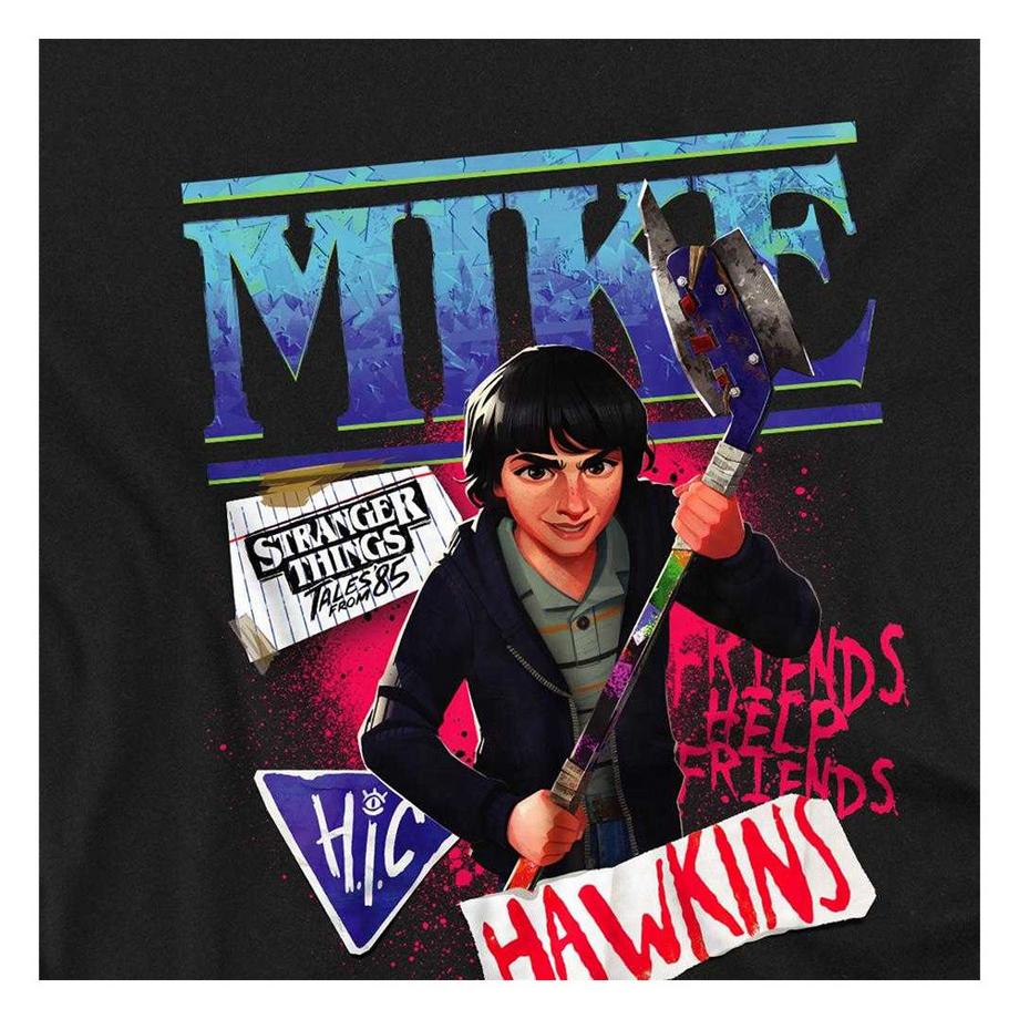 Stranger Things  T-ShirtMotif Mike 