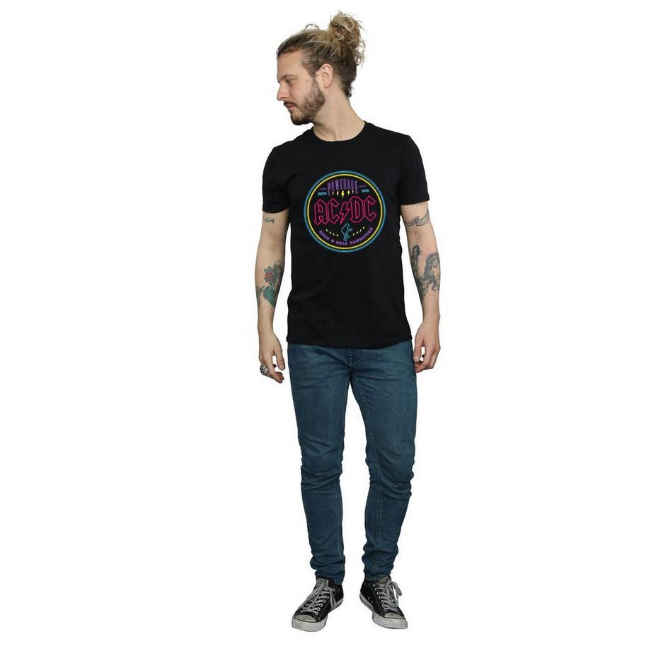 AC/DC ACDC Powerage Neon Logo T-Shirt  