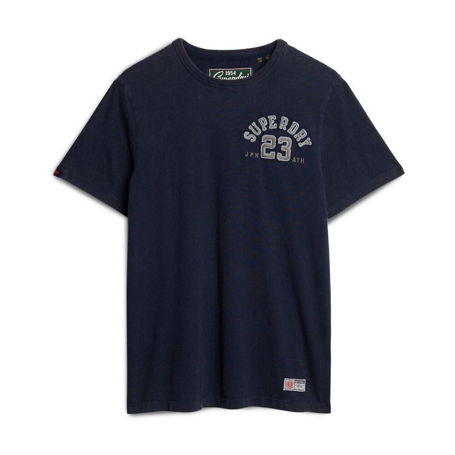 t-shirt à manches courtes vintage athetic chest