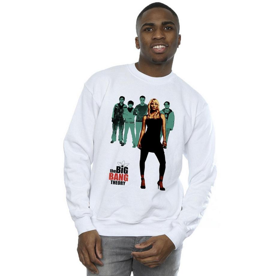 The Big Bang Theory Grafik Print Sweatshirt  