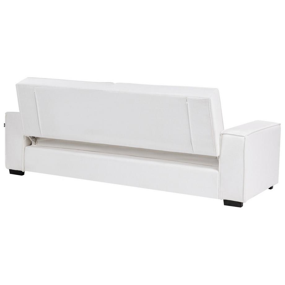 Beliani Canapé-lit en Tissu Moderne AROLE  