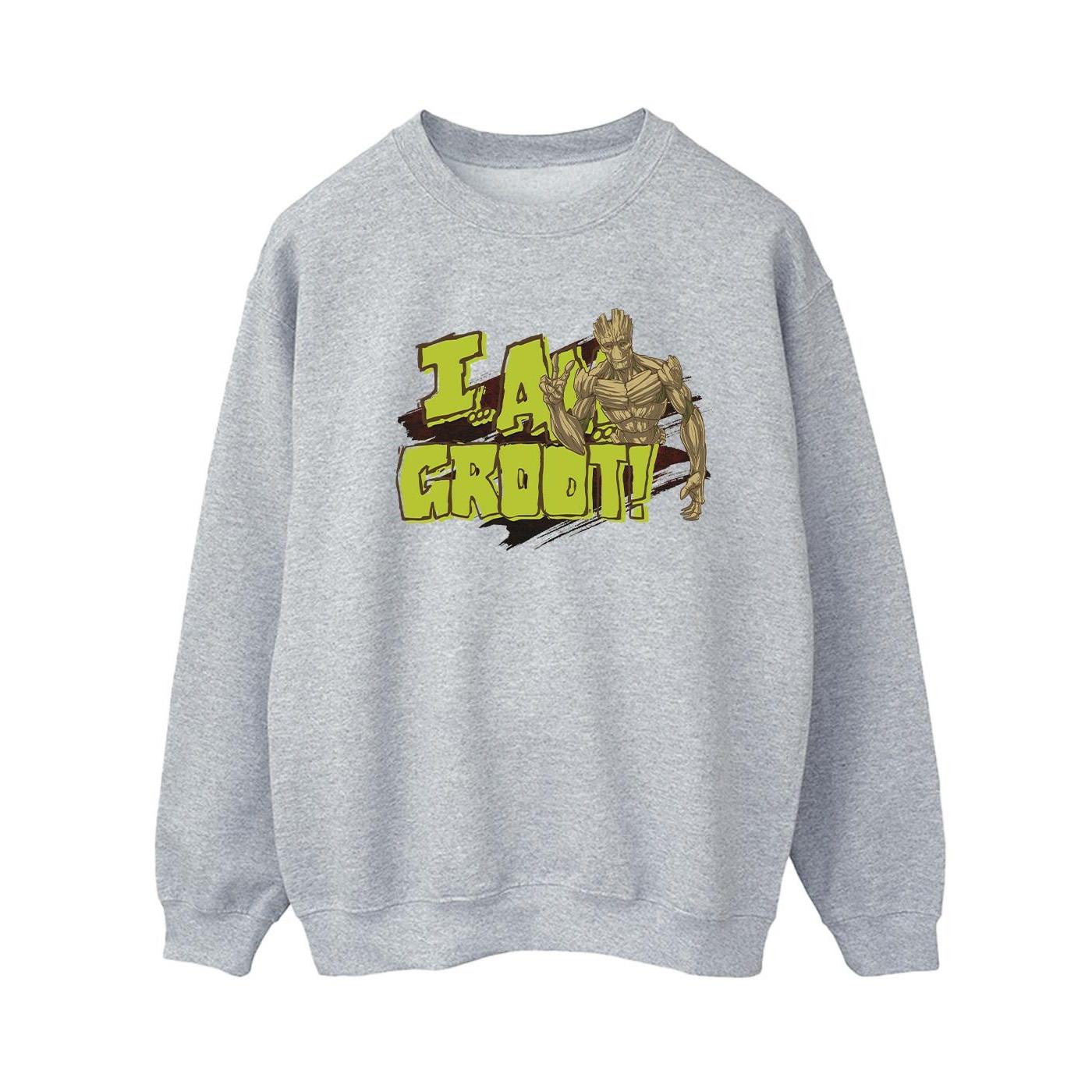 Guardians Of The Galaxy I Am Groot Sweatshirt  